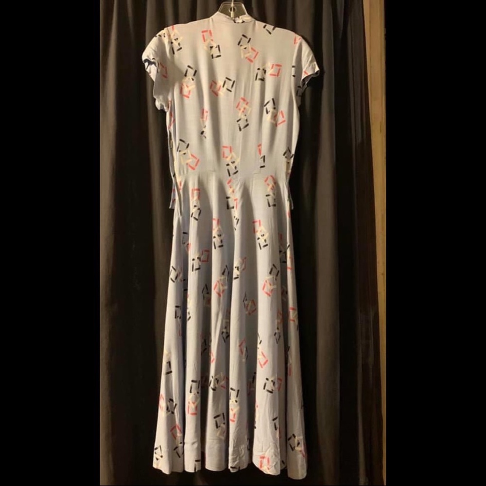 Gorgeous baby blue vintage dress Xs/S - Picture 5 of 6